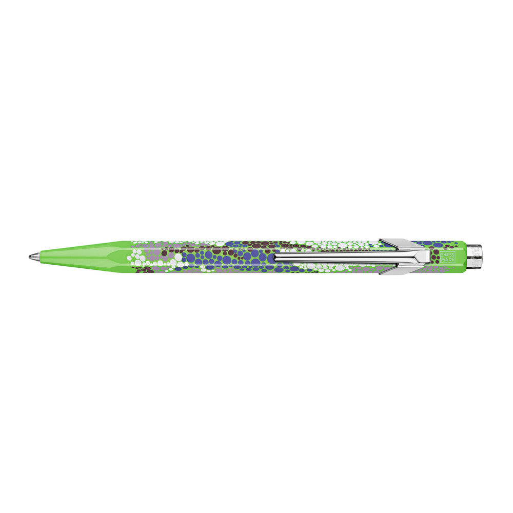 Caran D`Ache Ballpoint Pen 849 Germanier Green Fluo In Metal Box