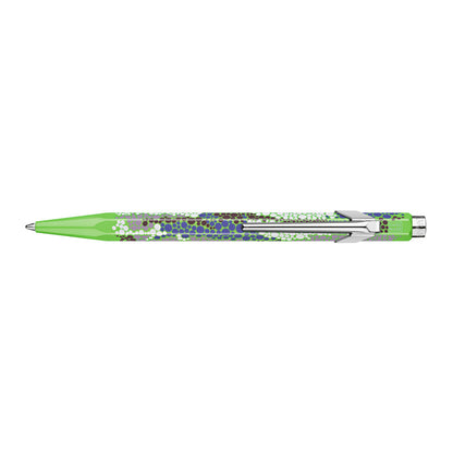 Caran D`Ache Ballpoint Pen 849 Germanier Green Fluo In Metal Box