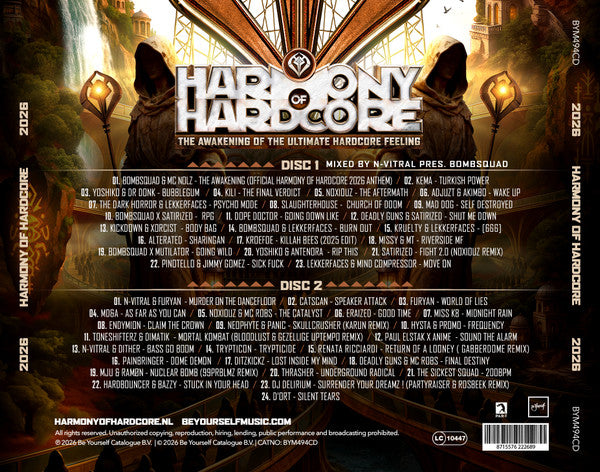 Harmony Of Hardcore 2026