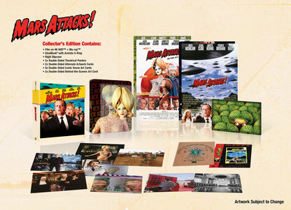 Mars Attacks! 30th Anniversary Limited 4K UHD Collector's Edition With SteelBook