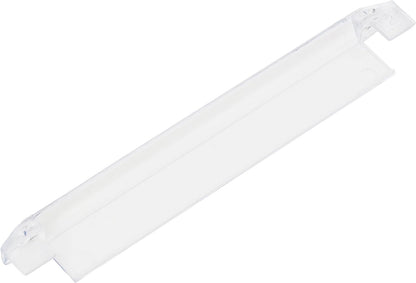 Rexel Plastic Top Tabs for Crystalfile Classic Linked Suspension Files, Clear, Pack of 50, 78089