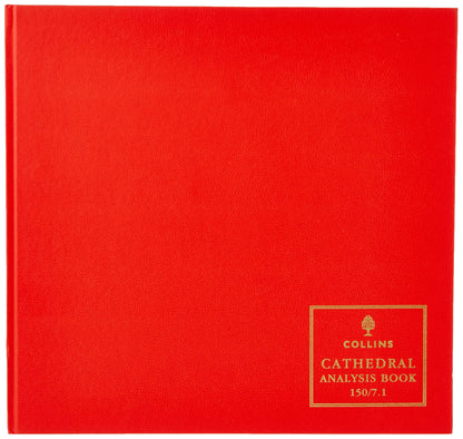 Collins Debden Ltd 061306 150 Series Cathedral Analysis Book 7 Cash Columns 297 x 315 mm 96 Pages