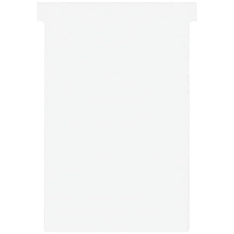 Nobo T-Cards A110 White Size 4 (Pack of 100