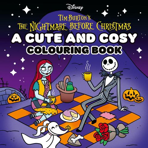 Disney Tim Burton's The Nightmare Before Christmas: A Cute and Cosy Colouring Book