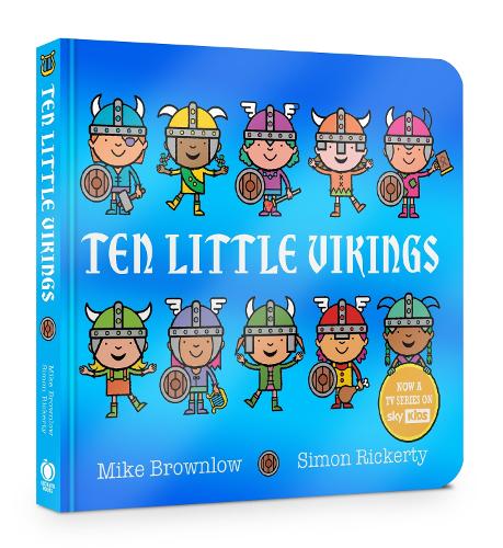Ten Little Vikings Board Book