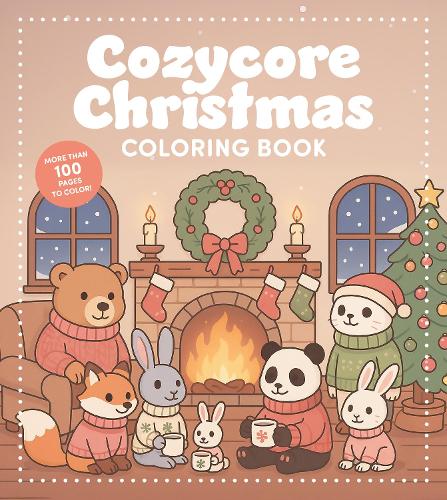 Cozycore Christmas Coloring Book