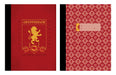 Harry Potter: Gryffindor Composition Notebook Set (Set of 2)