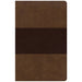 KJV Large Print Personal Size Reference Bible, Saddle Brown Leathertouch Indexed