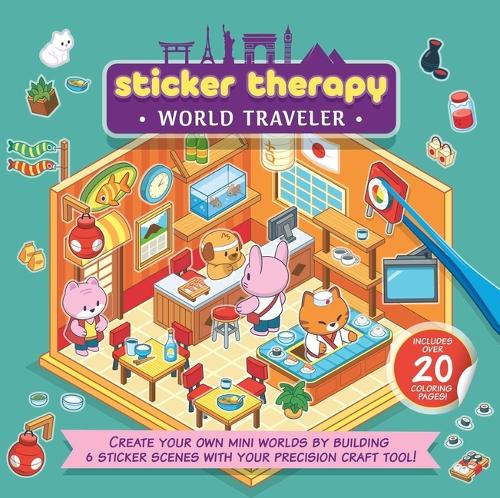 Sticker Therapy: World Traveler