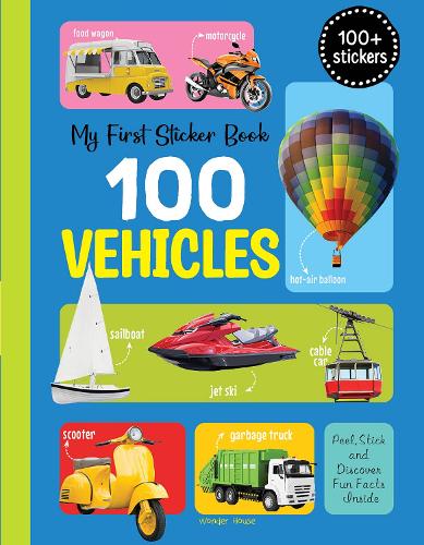My First Sticker Book 100 Vehicles