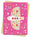 Bee Brown: Pink Floral Dove Greeting Card Pack