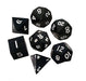 Fanroll - 16Mm Metal Polyhedral Dice Set: Black