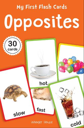 My First Flash Cards Opposites 30 Early Learning Flash Cards for Kids