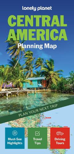 Lonely Planet Central America Planning Map