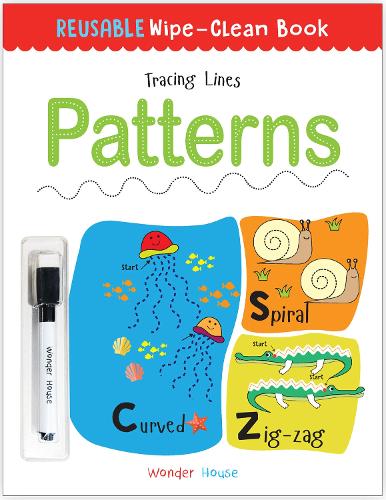 Reusable Wipe and Clean Book Tracing