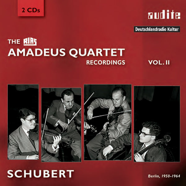 The RIAS Amadeus Quartet Recordings: Schubert - Volume 2