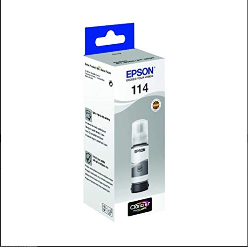 Epson 114 EcoTank Grey Ink Bottle
