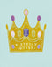 Love Muchly Greeting Cards: Birthday - Birthday queen (Pack of 6)