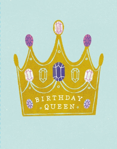 Love Muchly Greeting Cards: Birthday - Birthday queen (Pack of 6)