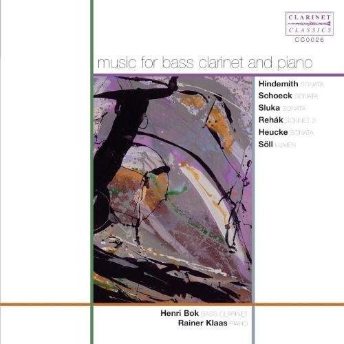 Sonatas for Bass Clarinet and Piano (Bok, Klaass)