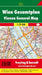 Metal wall map: Vienna general plan 1:25,000