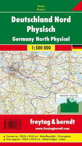 Northern Germany physical, metal-backed in a tube