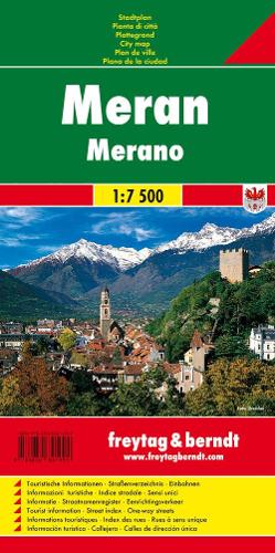 Merano, City Plan 1:7.500