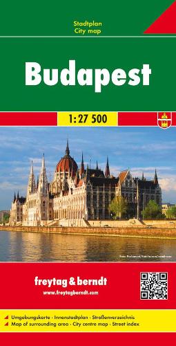 Budapest, City Plan 1:27.500