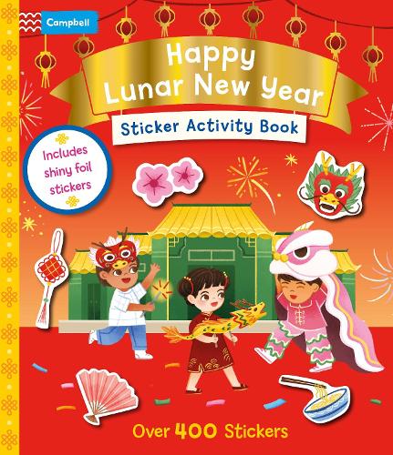 Happy Lunar New Year Sticker Activity Book