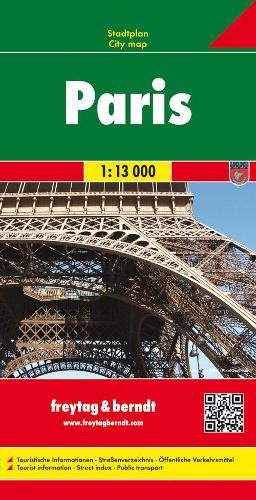 Paris, City Plan 1:13.000