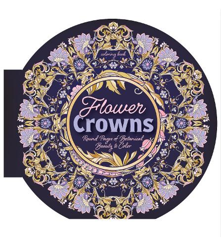 Flower Crowns Coloring Book