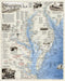 Shipwrecks of Delmarva Map [Laminated]