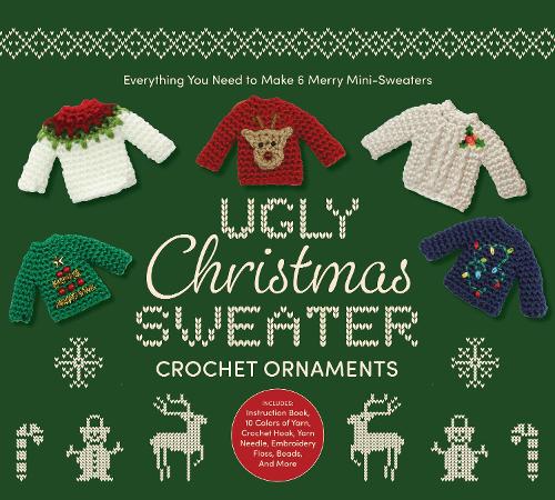 Ugly Christmas Sweater Crochet Ornaments