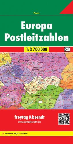 Europe by district 1:3.7m