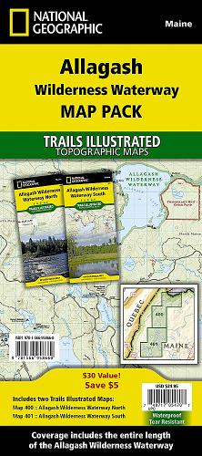Allagash Wilderness Waterway (Map Pack)