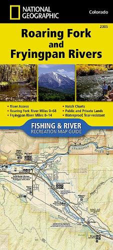 Roaring Fork and Fryingpan Rivers Map