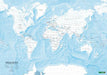world-map colouring map, Discover The World, 1:40m, metal-b