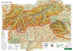 Laminated Map DUO, Learning aid Tirol 1:400.000