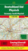 Southern Germany physical, 1:500.000, metal-backed