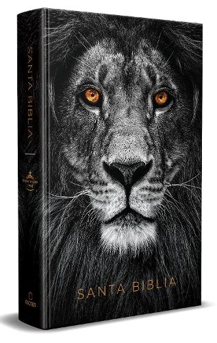 Biblia Reina Valera 1960 letra grande. Tapa dura, León de Judá, tamaño manual/ Spanish Bible RVR 1960. Handy Size, Large Print, Hardcover, Lion of Judah