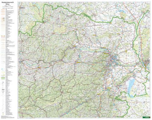 Lower Austria • Vienna, 1:200.000