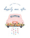 Love Muchly Greeting Cards: Wedding - And then they lived happily ever (Pack of 6)