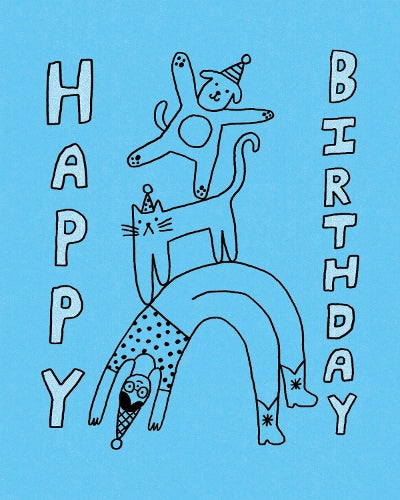 Humor Us Greeting Cards: Birthday - Happy Birthday (Pulling a muscle) (Pack of 6)