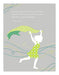 Positively Green Greeting Cards: Birthday - "At the end of the day, your feet should be dirty, your hair messy and your eyes sparkling" - Shanti (Pack of 6)