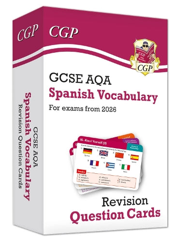 GCSE AQA Spanish: Vocabulary Revision Question Cards