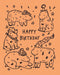 Humor Us Greeting Cards: Birthday - Happy Birthday (Capybaras) (Pack of 6)