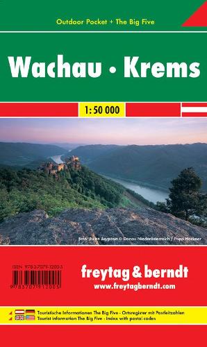 WK 071 OUP Wachau - Krems, Outdoor Pocket, Walking map 1:40.