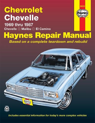 Chevrolet Chevelle, Malibu & El Camino (1969-1987) Haynes Repair Manual (USA)
