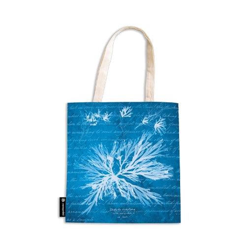 Sea Flowers Canvas (Anna Atkins’ Cyanotypes) Bag