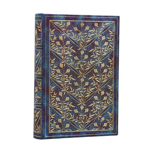 2027 Wildflower Song Mini Hardcover 12-Month Dayplanner (Elastic Band Closure) Daily